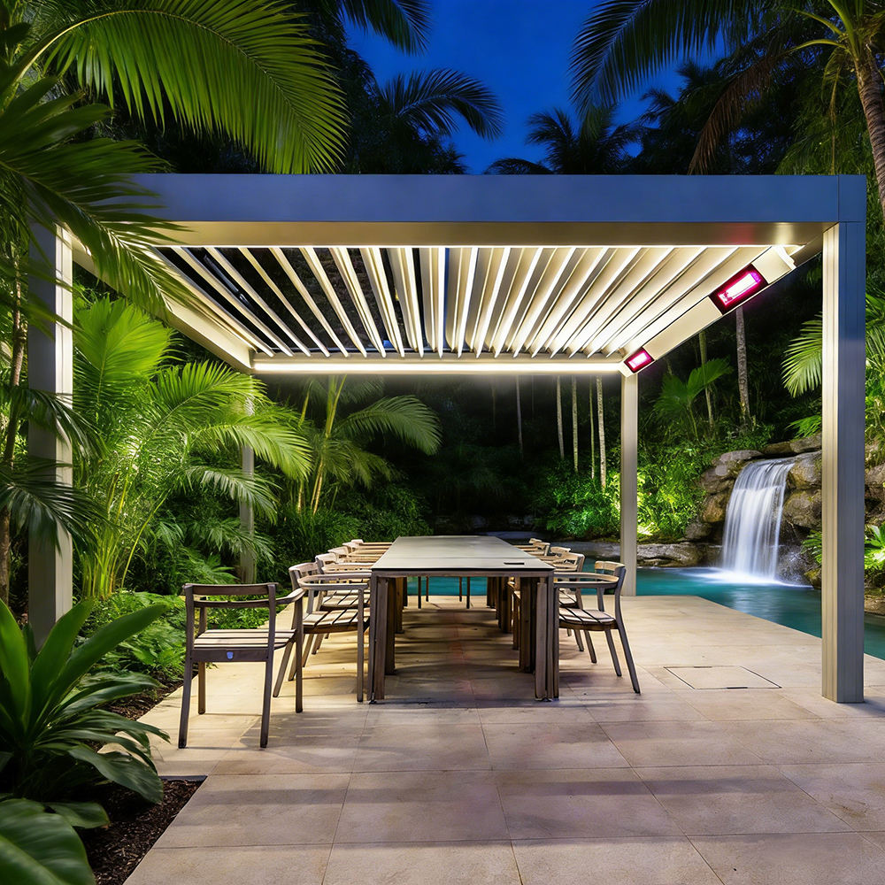 工場直販 様々なサイズ 屋外用 アルミ合金製パビリオン 独立 - Outdoor Furniture Gazebo のレビューと価格