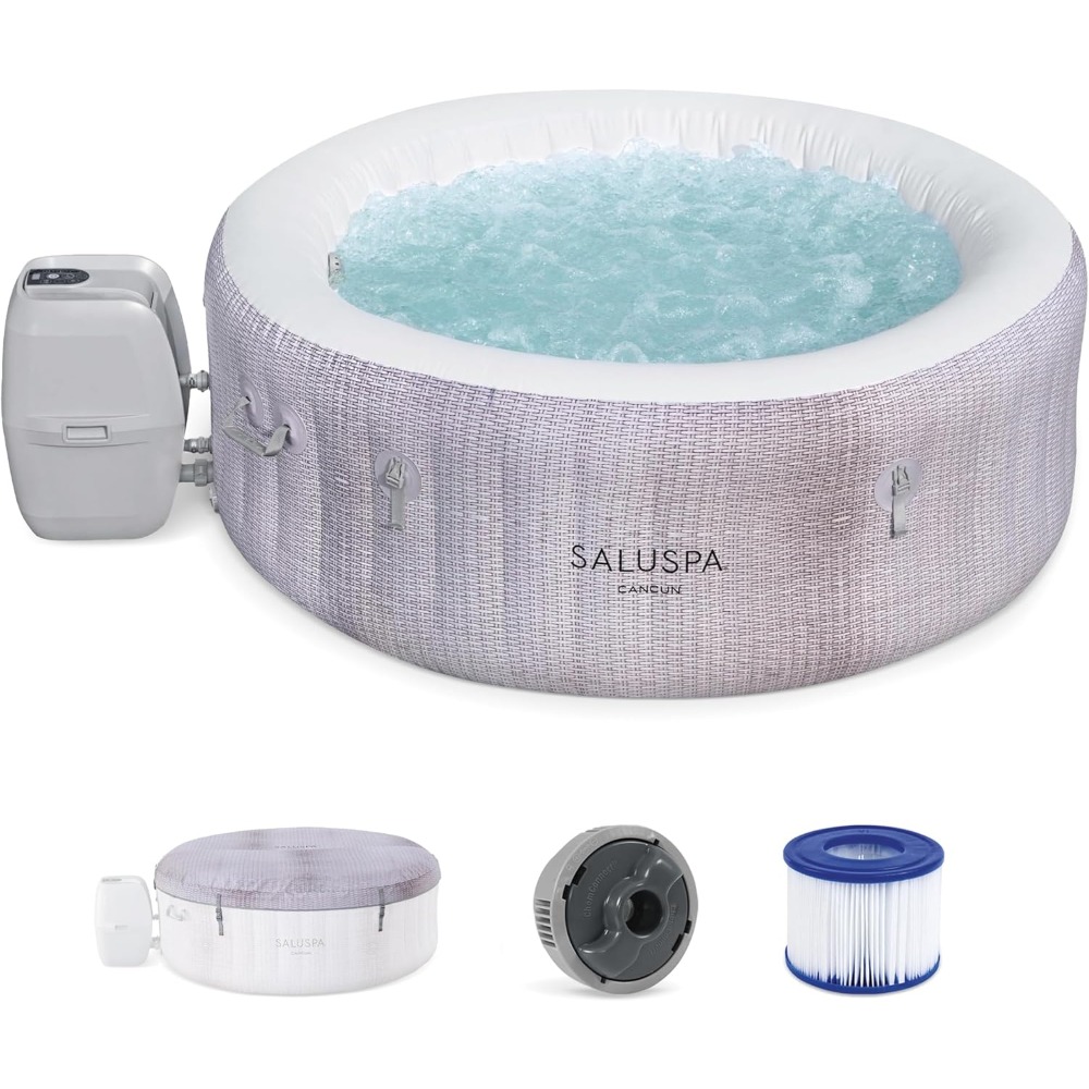 サルスパ カンクン 2～4人用 インフレータブルホットタブ、 - Inflatable Hot Tub のレビューと価格
