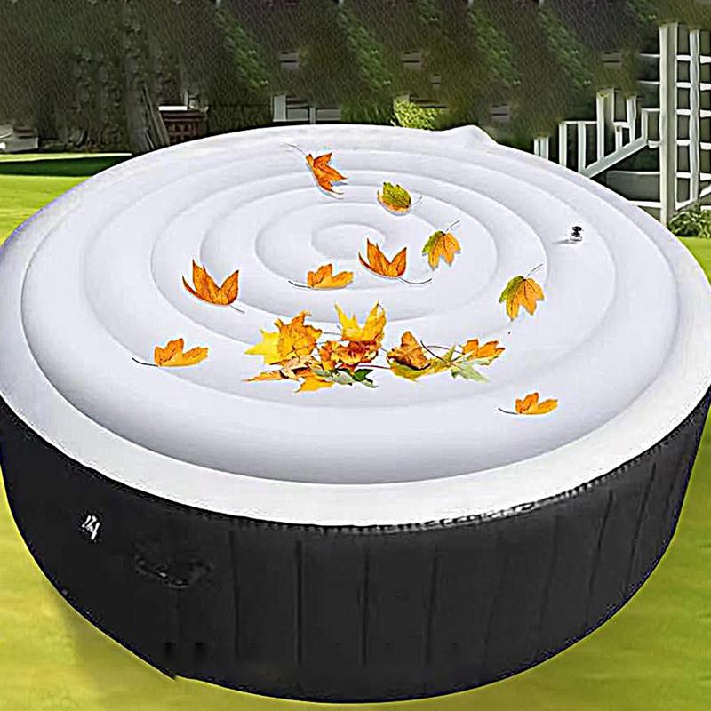 直径 145 センチメートルインフレータブルカバー省エネラウ - Inflatable Hot Tub のレビューと価格