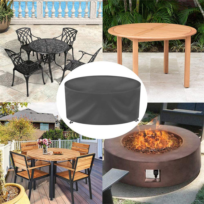 12 サイズラウンド家具カバー 210D 高耐久パティオ家具 - Outdoor Furniture Varnish のレビューと価格