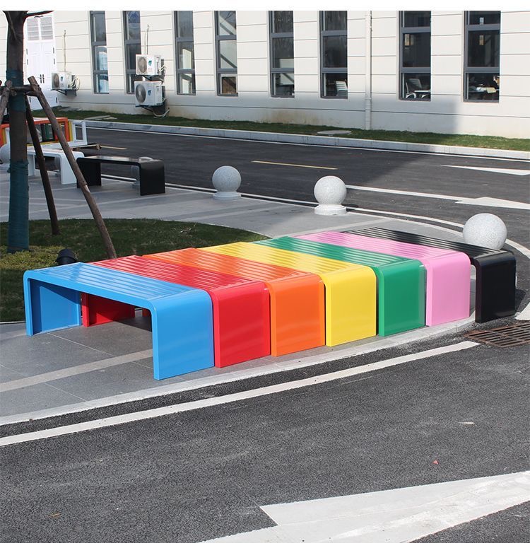 1m～1.8m 冷間圧延鋼板製メタルベンチ 公園 屋外用椅子 - Outdoor Furniture Bench のレビューと価格