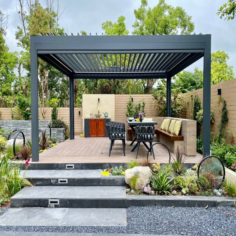 ヴィラファッション屋外日除けパビリオンレクリエーショナルスイ - Outdoor Furniture Gazebo のレビューと価格