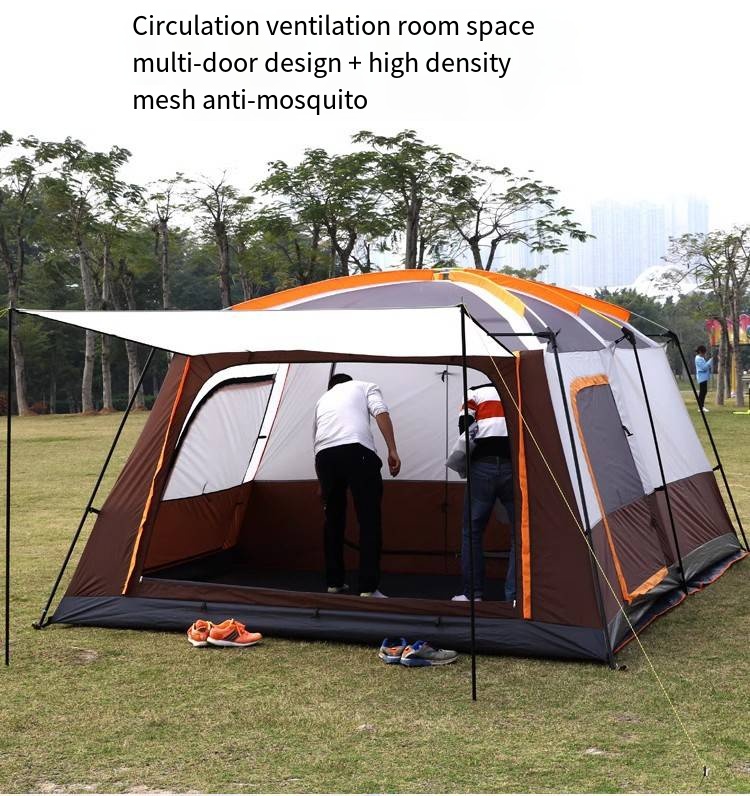 屋外で大人気の二人用大型低価格高品質キャンプテント - Outdoor Furniture Quality のレビューと価格