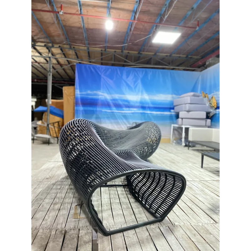 工場直販価格 屋外用パティオソファ家具 クッション付きL字型 - Outdoor Furniture L Shape のレビューと価格
