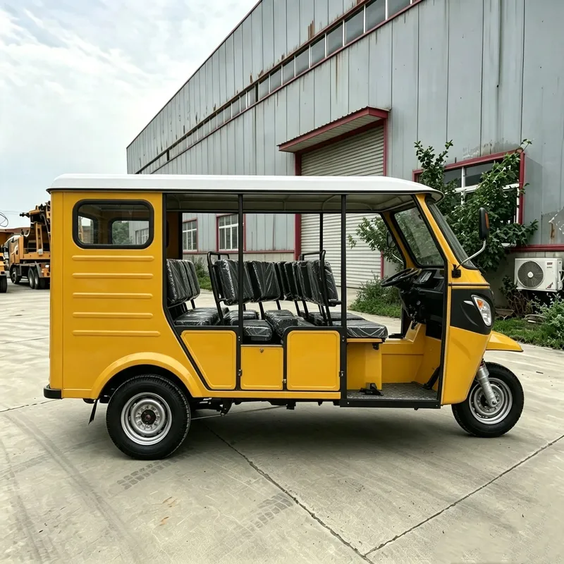 卸売3輪旅客用燃料式トゥクトゥク、3列シート観光車、黄色の観 - Outdoor Furniture Set のレビューと価格