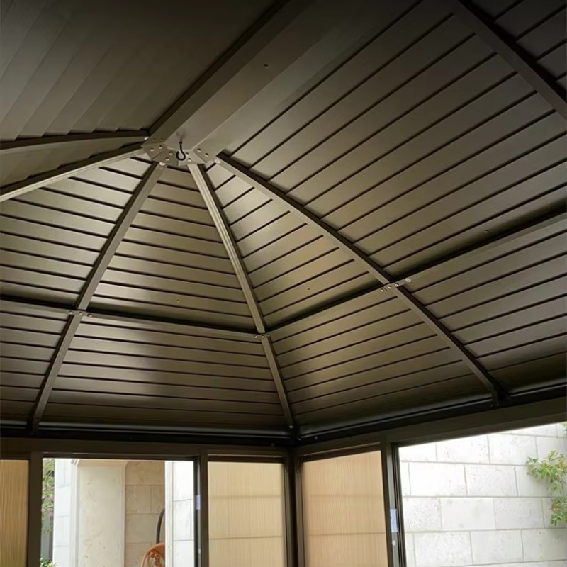 独立型サンルーム ガラスハウス 屋外パティオ カスタムサンル - Outdoor Furniture Gazebo のレビューと価格