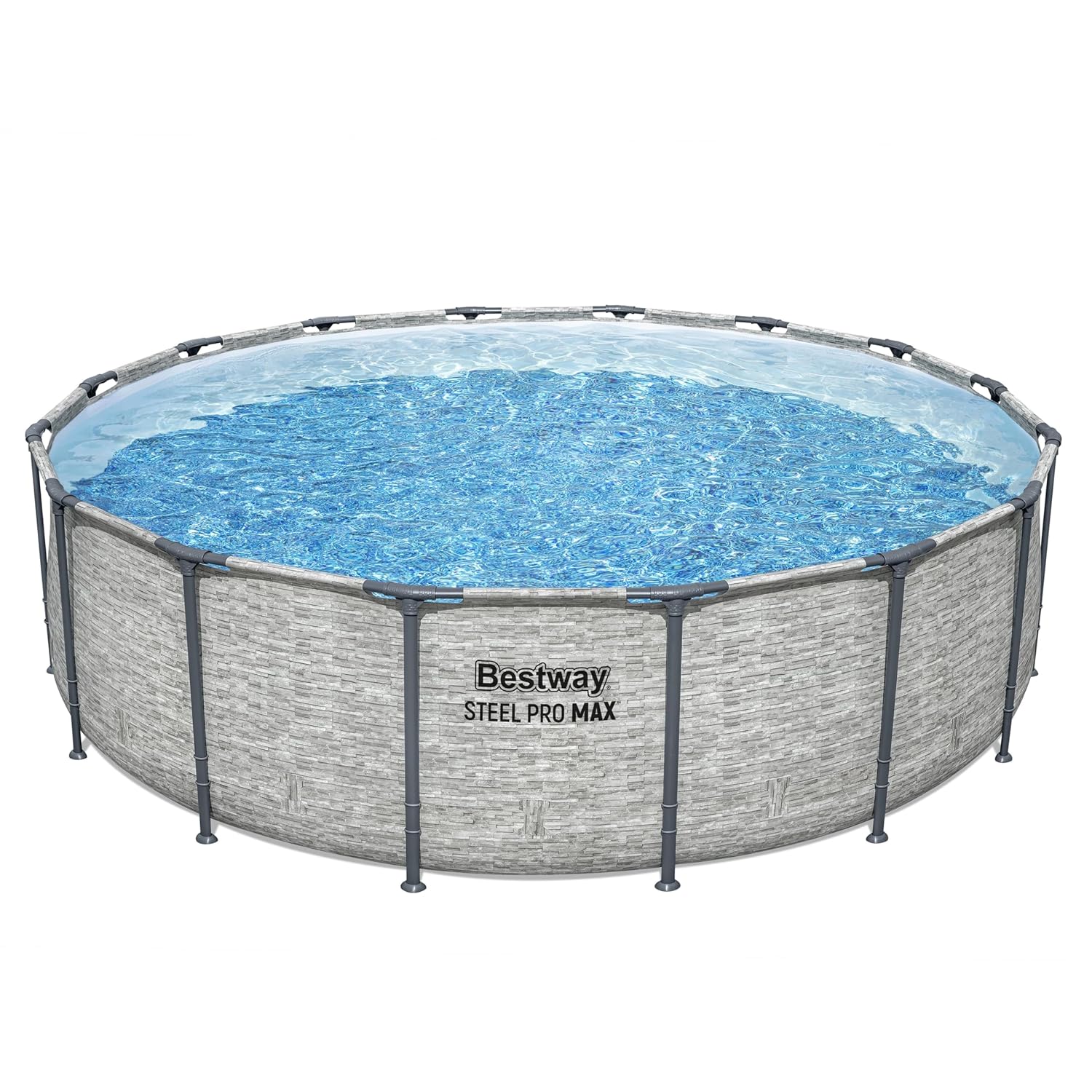 スチールプロマックス地上設置型プールセット（16フィート×4 - Inflatable Hot Tub のレビューと価格