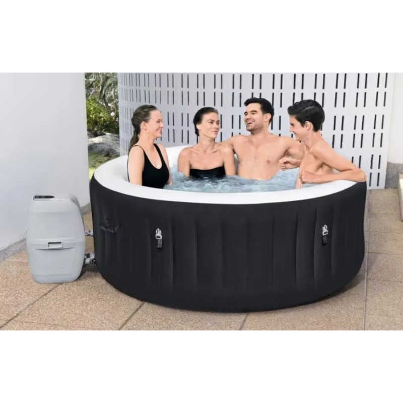 マイアミエアジェットスイムラウンドインフレータブル屋外ホット - Inflatable Hot Tub のレビューと価格