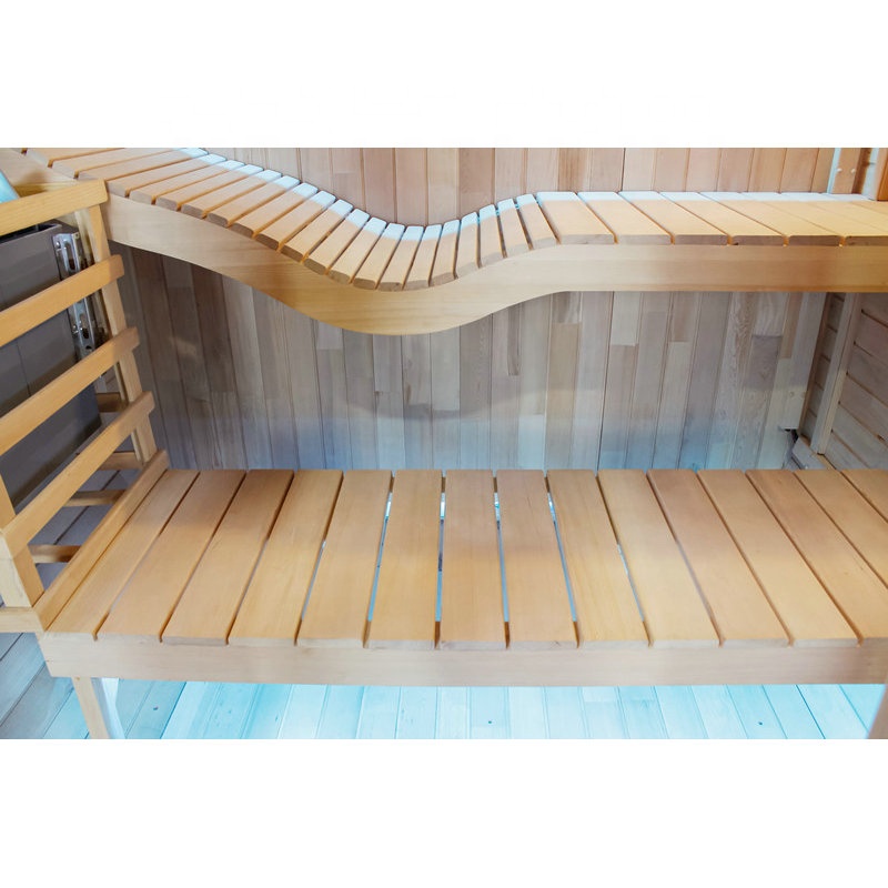 屋外サウナ モダンデザインキャビン 屋外バレルサウナ 4人用 - Outdoor Furniture Set のレビューと価格