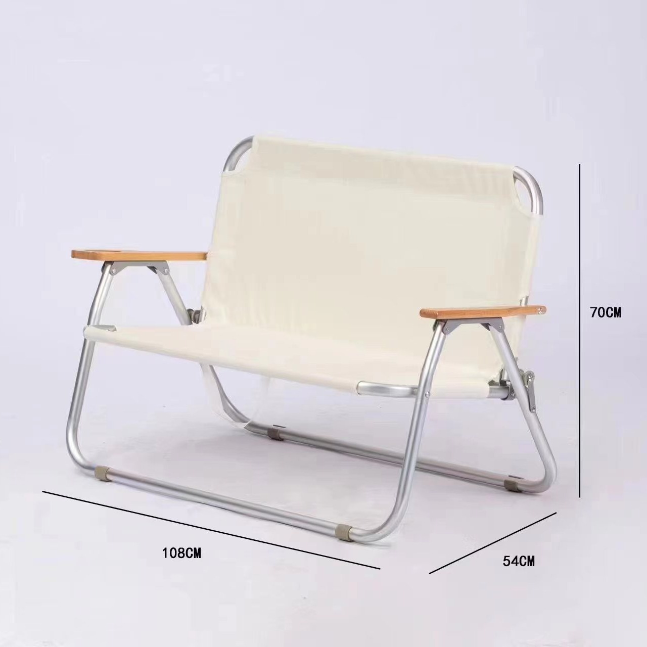 卸売 アウトドア 2人用 折りたたみ式 耐久性のあるダブルシ - Outdoor Furniture Bench のレビューと価格