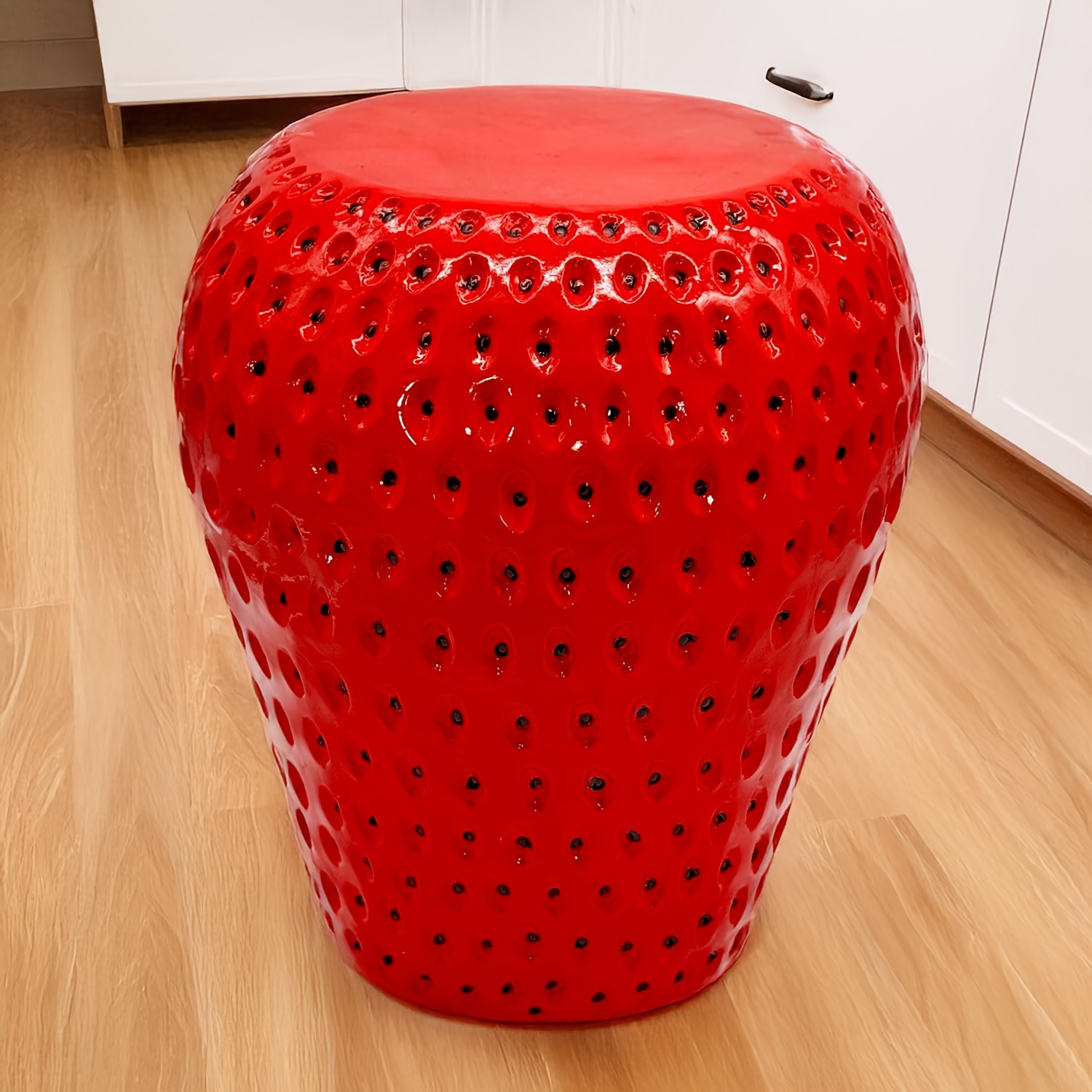 ストロベリーフルーツスツール 13.4インチ特大樹脂製スツー - Outdoor Furniture Resin のレビューと価格