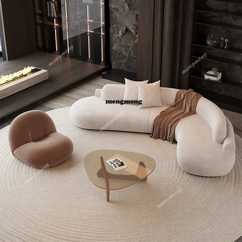 パフクラウドリビングルームソファ北欧かわいい怠惰な寝室の床屋 - Outdoor Furniture L Shape のレビューと価格
