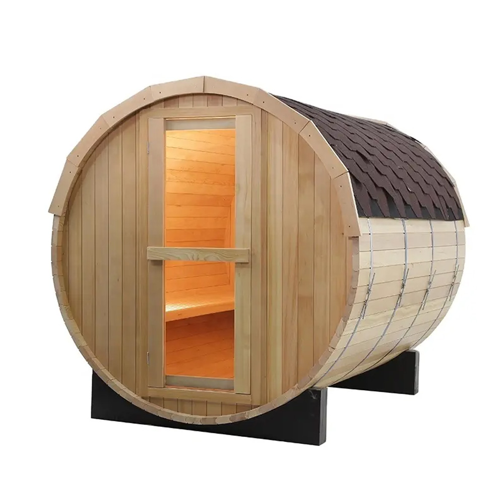 屋外サウナ卸売 屋外4～6人用 カナダ産ヘムロックサウナ ド - Outdoor Furniture Set のレビューと価格