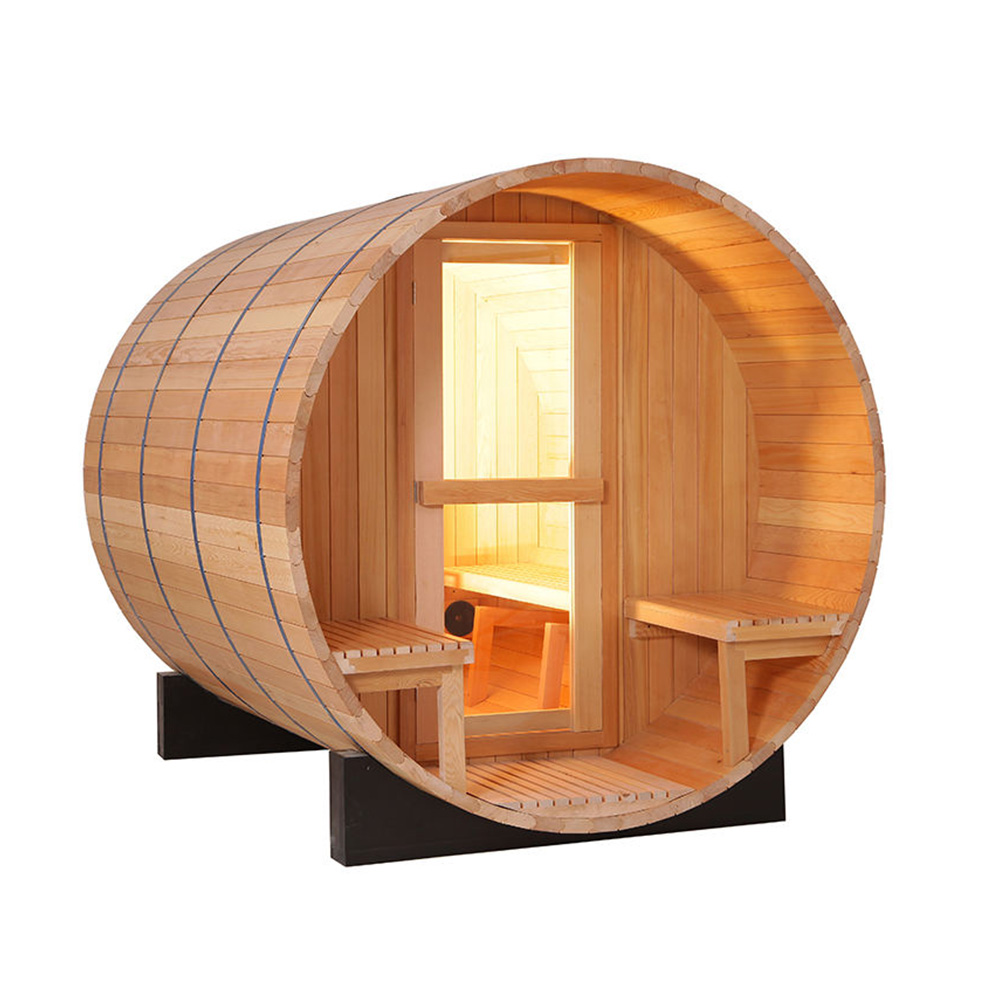 屋外サウナ卸売 屋外4～6人用 カナダ産ヘムロックサウナ ド - Outdoor Furniture Set のレビューと価格