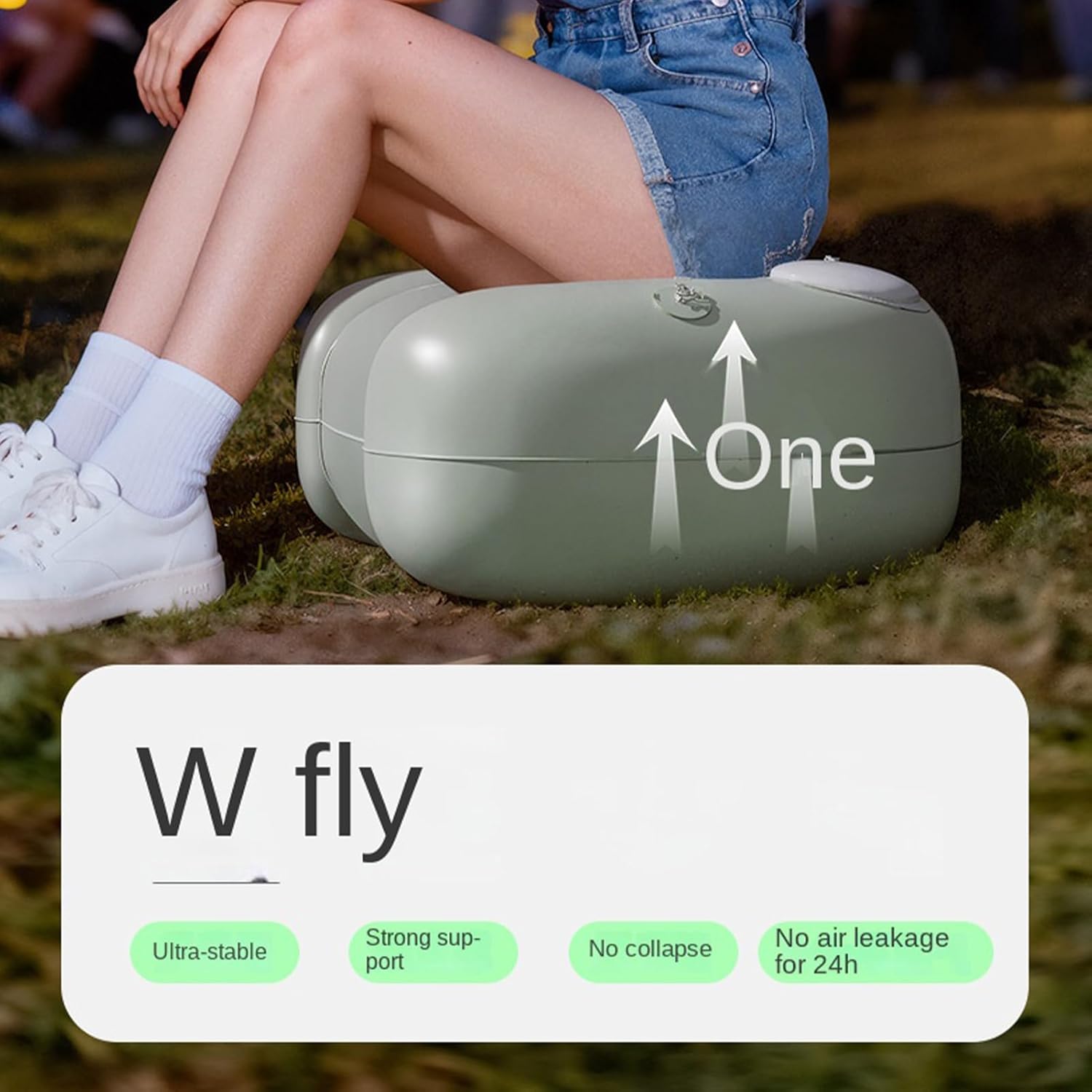 厚みのある旅行用シート、インフレータブルベンチチェア、ポータ - Outdoor Furniture Bench のレビューと価格