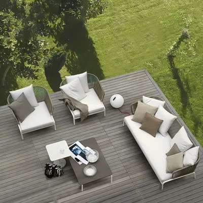 モダンなアルミ製高級イタリアデザインのラウンジガーデン家具、 - Outdoor Furniture Italy のレビューと価格