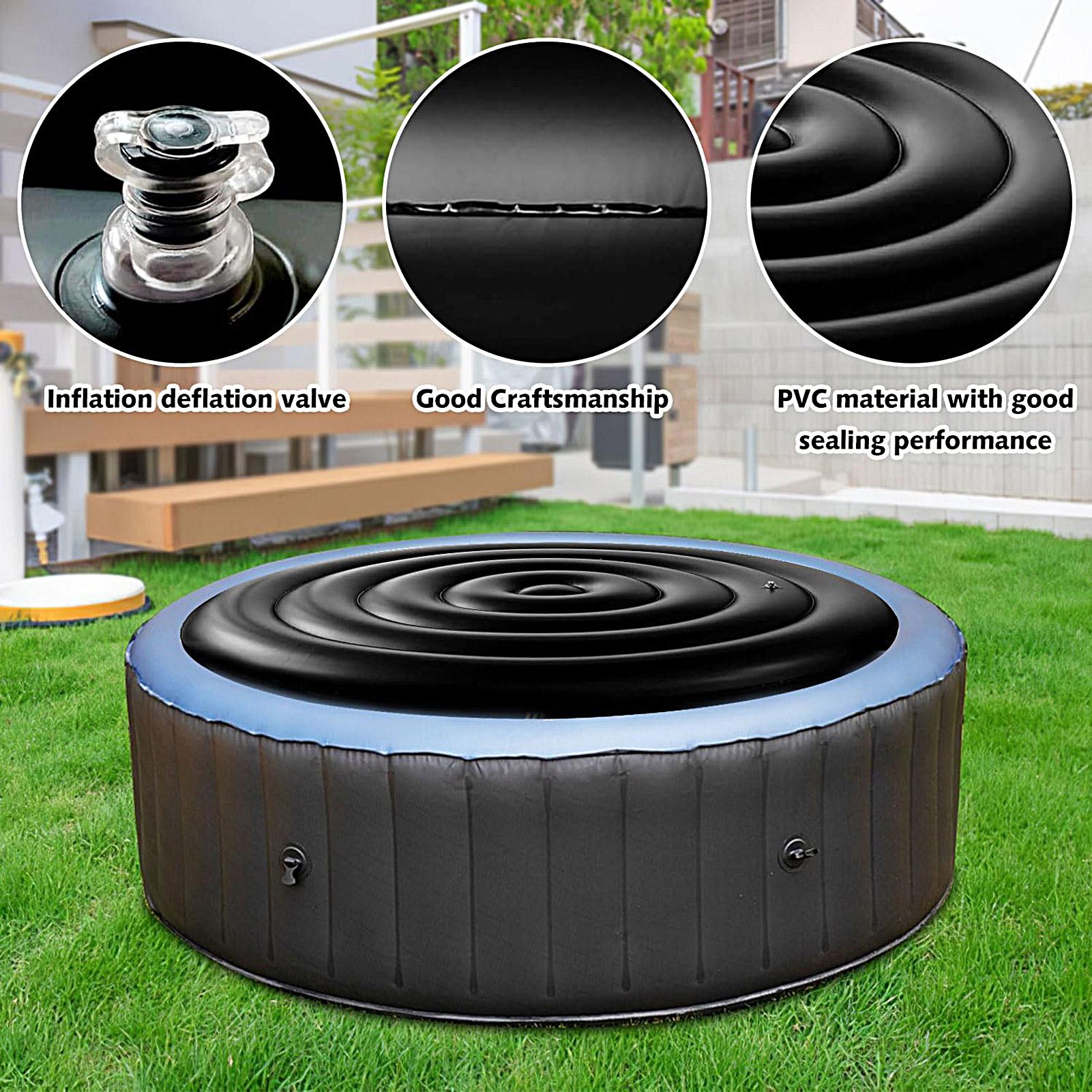 インフレータブルホットタブカバー ラウンド型インフレータブル - Inflatable Hot Tub のレビューと価格