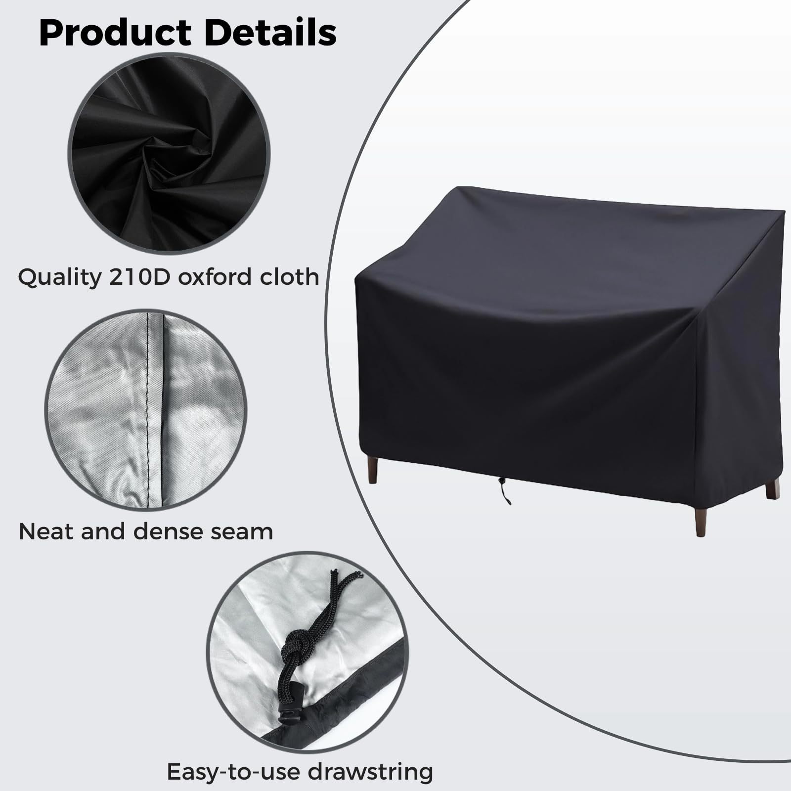 積み重ね椅子ダストカバー収納袋屋外ガーデン家具プロテクター高 - Outdoor Furniture Quality のレビューと価格