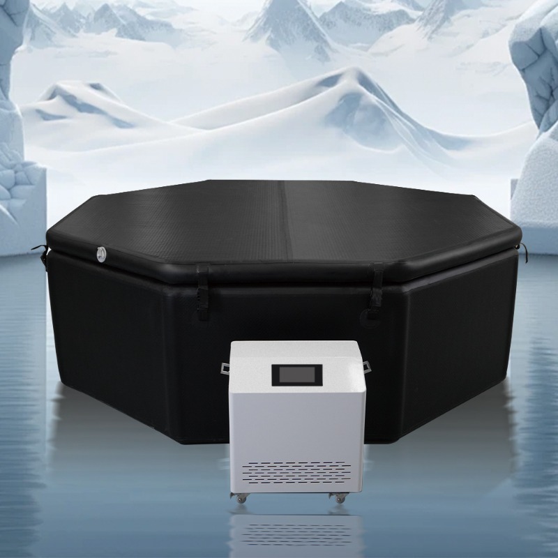 PVC素材の多角形、折りたたみ式で持ち運び可能なインフレータ - Inflatable Hot Tub のレビューと価格