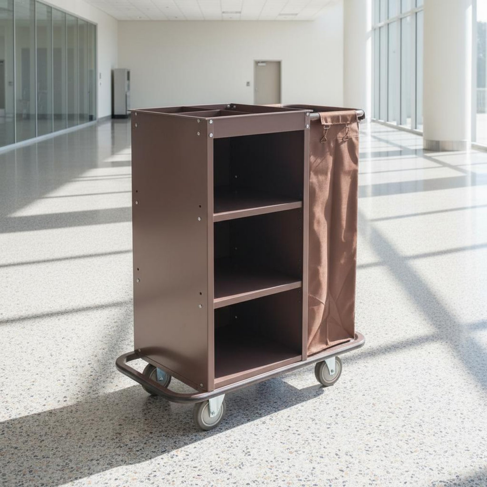 ホテルリネンカート多機能清掃用ユーティリティカートルームユー - Outdoor Furniture Glides のレビューと価格
