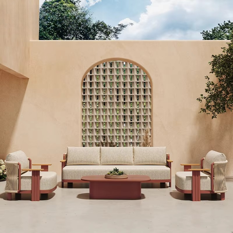 # 高級品質アルミ製パティオ家具セット モダンデザイン ソフ - Outdoor Furniture Quality のレビューと価格